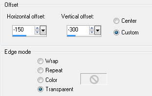 image offset