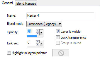 layer properties