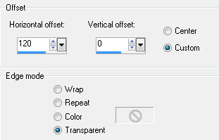 image offset
