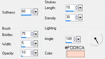 brush strokes