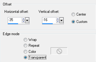 image offset
