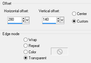 image offset