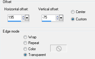 image offset