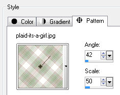 pattern settings