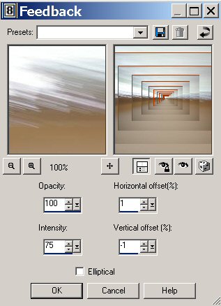 Feedback settings