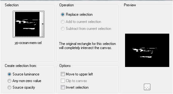 load selection
