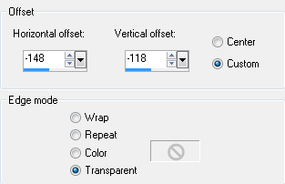 image offset