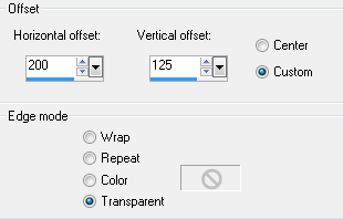image offset