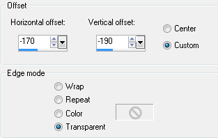 image offset