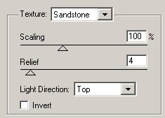 Texturizer settings