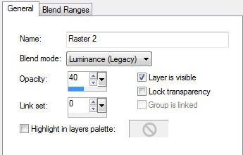 layers properties